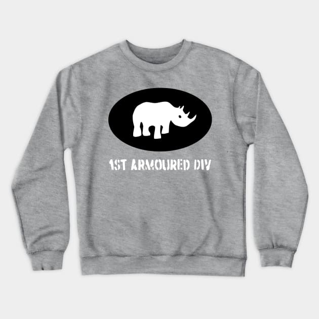 1st Armoured Division, British Army WW21st Armoured Division, British Army WW2 Crewneck Sweatshirt by BearCaveDesigns